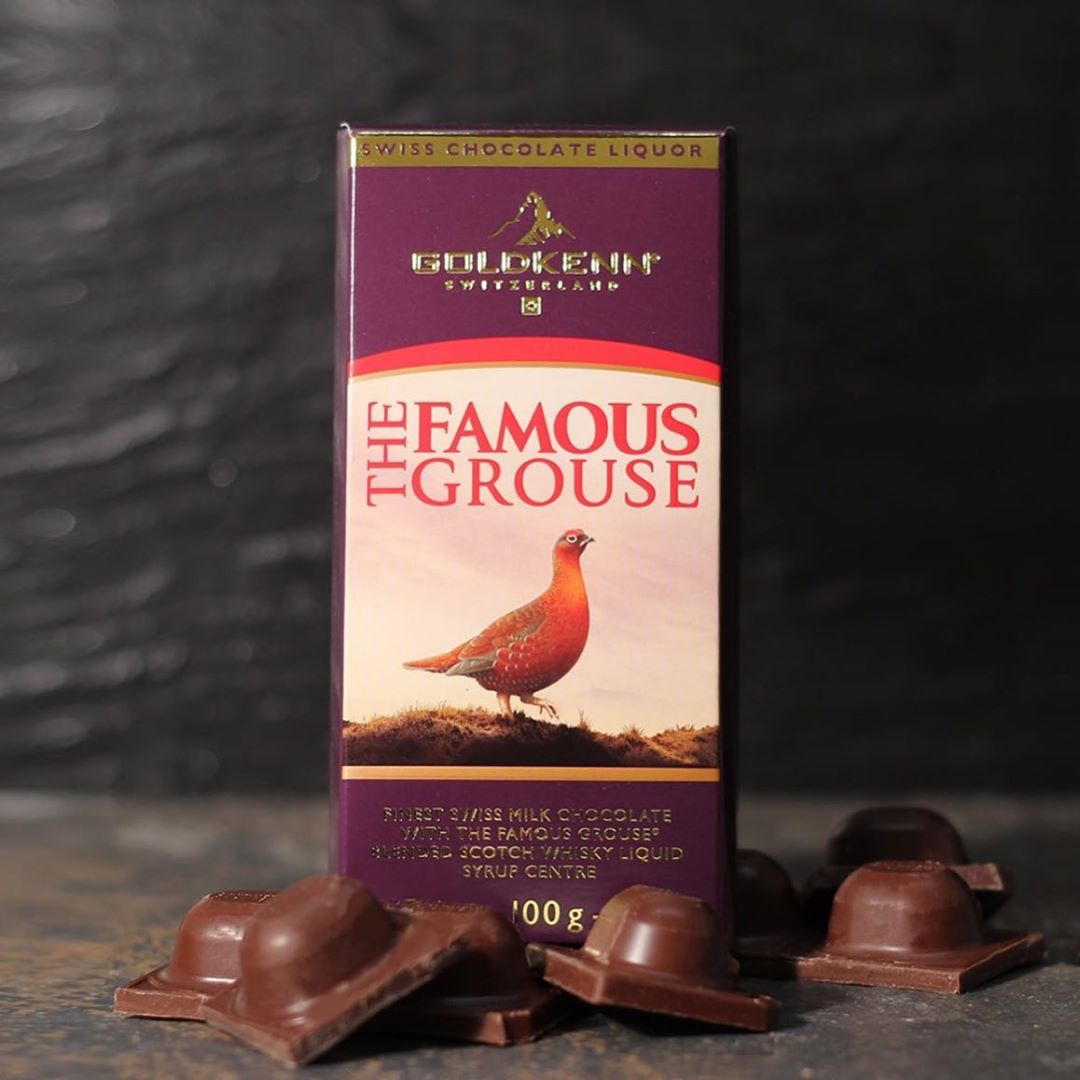 Шоколад Goldkenn "The Famous Grouse" 100 гр. (Швейцария)